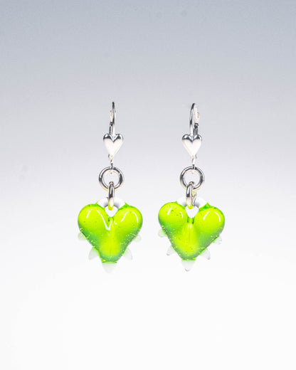 Spiky Heart Earrings