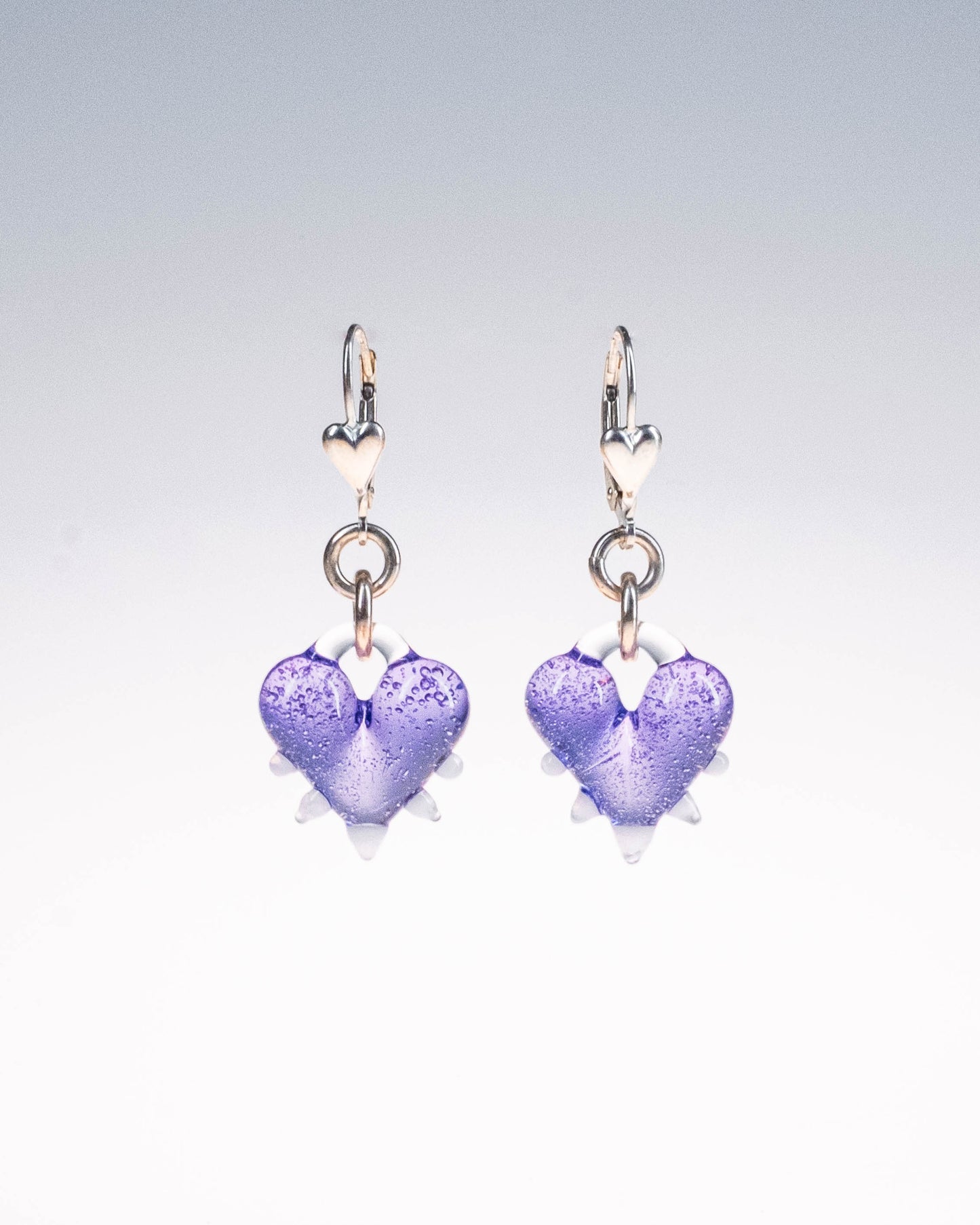 Spiky Heart Earrings