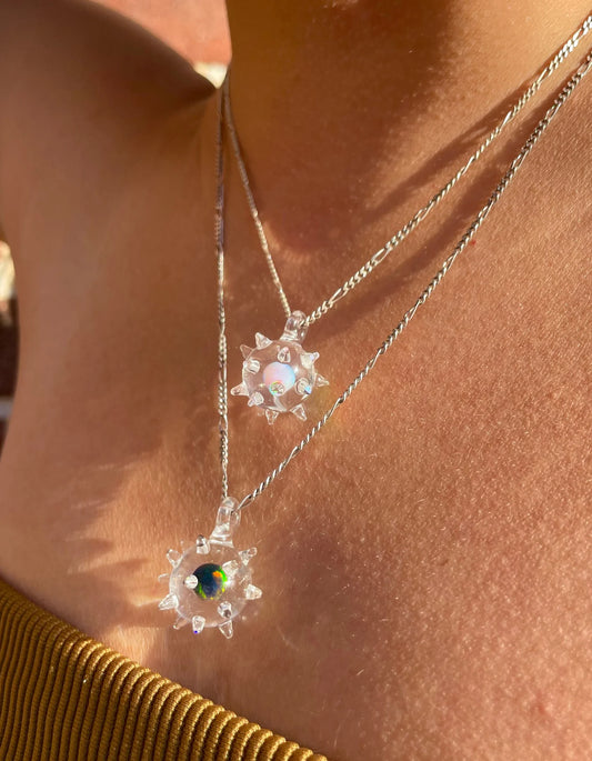Opal Mace Nacklace