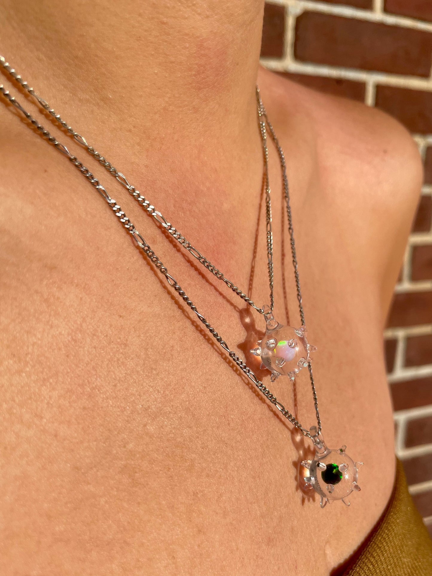 Opal Mace Nacklace